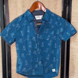 Free Planet Denim Blue Shirt